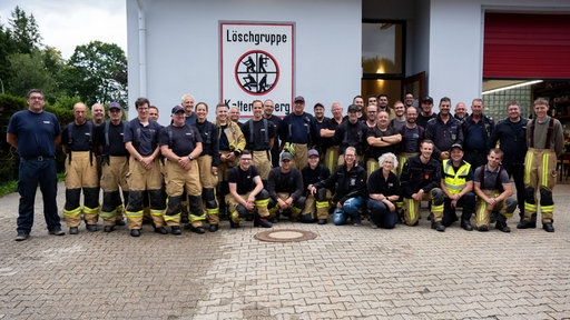 Gruppenfoto Löschzug Monschau-Kalterherberg