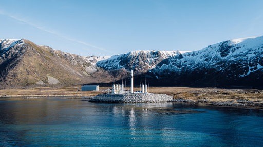 Base-Station der Isar Aerosace in Norwegen
