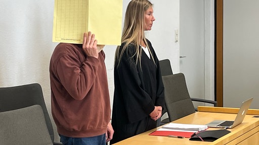 Der 58-Jährige Angeklagte im Landgericht Essen.