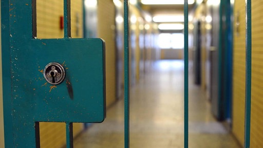 Gang im Haus vier der Justizvollzugsanstalt Ottweiler