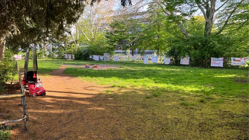 Auf einer Wiese soll das erste Suchthilfezentrum Kölns entstehen