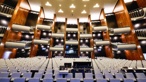Der Zuschauerraum der Oper in Köln
