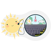 Die Sonne liefert Energie für Strom, Heizung und Verkehr.