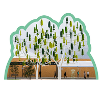 Dieser "Windbaum" erzeugt Strom. An seinen Blättern befinden sich kleine Turbinen.