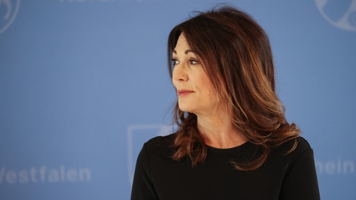 Schauspielerin Iris Berben im Düsseldorfer Landtag