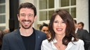 Iris Berben mit ihrem Sohn im Jahr 2018 