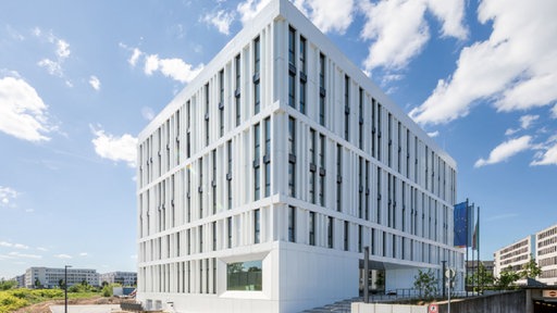 Außenansicht des Landesrechnungshofes NRW in Düsseldorf
