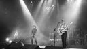U2 treten am 21.11.1984 bei der Aufzeichnung der ZDF-Sendung "Rock-Pop in concert" in der Dortmunder Westfalenhalle