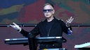 Depeche Mode-Musiker Andy Fletcher, live in Paris, 2017