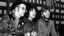 Weggefährten waren Elton John (l.), Marc Bolan und Ringo Starr.