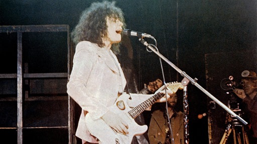 Zu Beginn nannte sich die Band von Marc Bolan Tyrannosaurus Rex. 