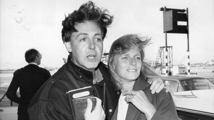 Paul und Linda McCartney 1984