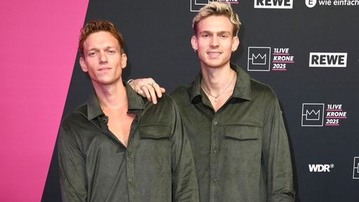 Das Duo Lucas und Felix Hain von Fast Boy.