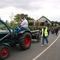 Trecker rollen durch Pattscheid