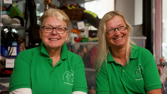 Brigitte Lorbach und Sylvia Blaschke