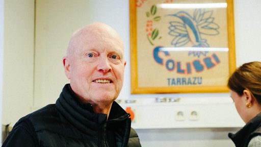 Ralf Vogeler, Vater von Gina Vogeler, im Portrait