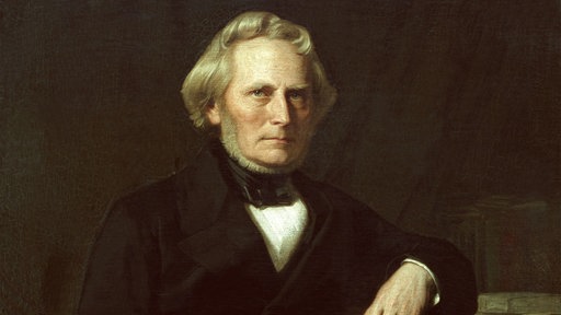 Portrait von Friedrich Harkort gemalt von Wilhelm Volkhart