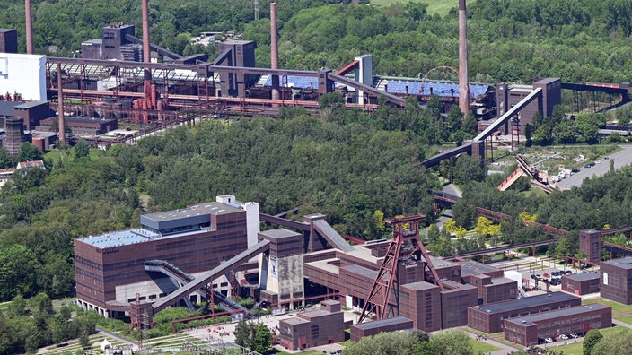 Zeche und Kokerei Zollverein von oben