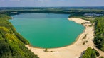 Weißer Strand und azurblaues Wasser machen den Silbersee in Haltern zum Besuchermagneten