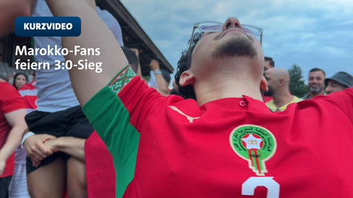 Marokko Fans feiern WM-Sieg