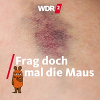 Hämatom auf einem Knie