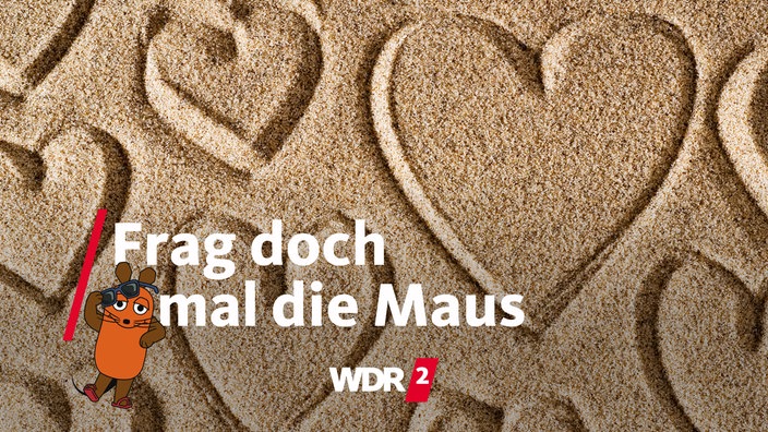 Herzen im Sand