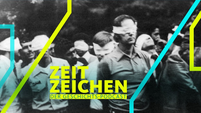 Männer mit Augenbinden
