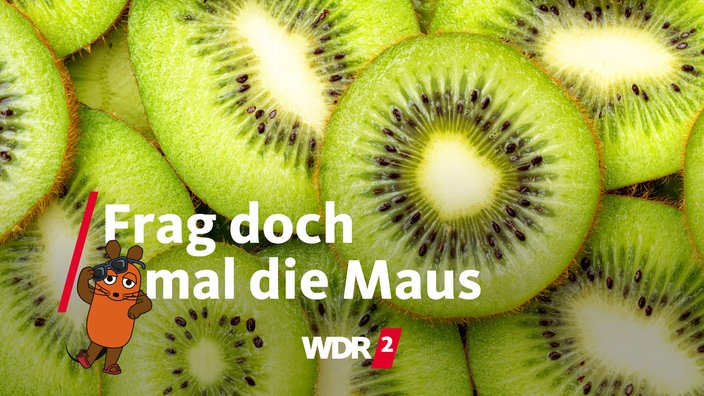 Aufgeschnittene Kiwi
