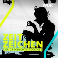 Märchen hist., "Das tapfere Schneiderlein" Scherenschnitt aus dem Jahr 1954, von Lotte Reininger, "Sieben auf einen Streich"