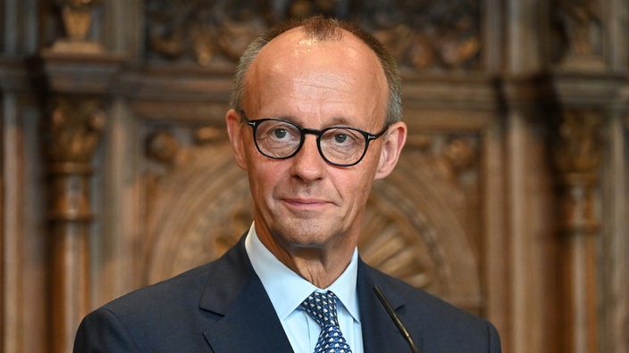 Bundeskanzler Friedrich Merz in Münster