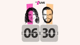 0630 - der News-Podcast-Episodencover mit Lisa Bertram und Florian Gregorzyk NEU