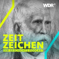 Antoni Gaudí auf einem Gemälde