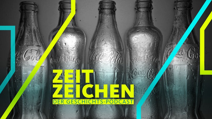 Mehrere alte Coca-Cola Flaschen