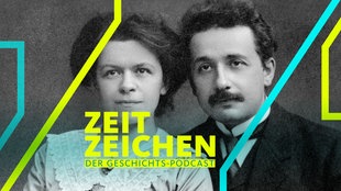 Albert Einstein und seine erste Ehefrau Mileva Maric