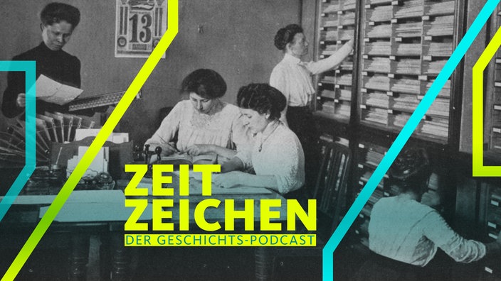 Frauen bei der Arbeit in einem Geldinstitut