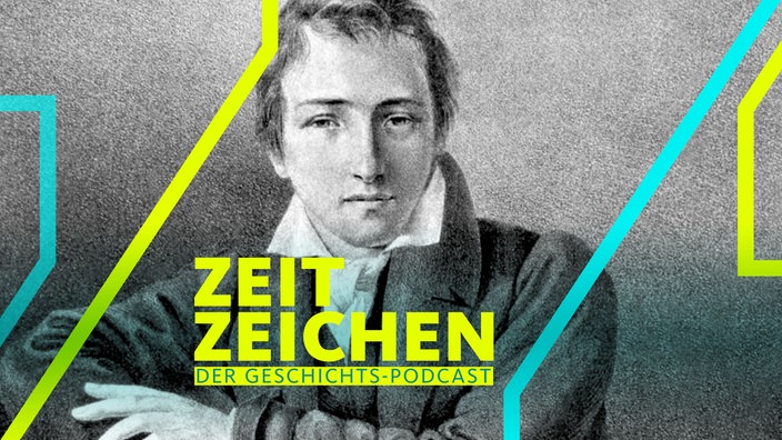 Porträt des Dichters und Schriftstellers Heinrich Heine