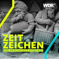 Szene aus der Geschichte der Heinzelmännchen am Heinzelmännchenbrunnen in Köln