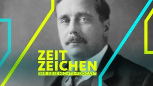 Der britische Schriftsteller Herbert George Wells