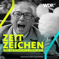 Satirische, KI-generierte Bildmontage von Erich Honecker, der mit einer Zuckerwatte in der Hand in einer Achterbahn sitzt.