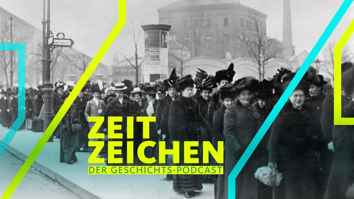 Demonstration beim Internationalen Frauentag 1911