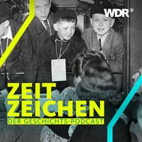 NS-Propagandafoto: Eltern verabschieden sich an einem Berliner Bahnhof von ihren Kindern, bevor sie mit der Landverschickung nach Dänemark abreisen (1943)