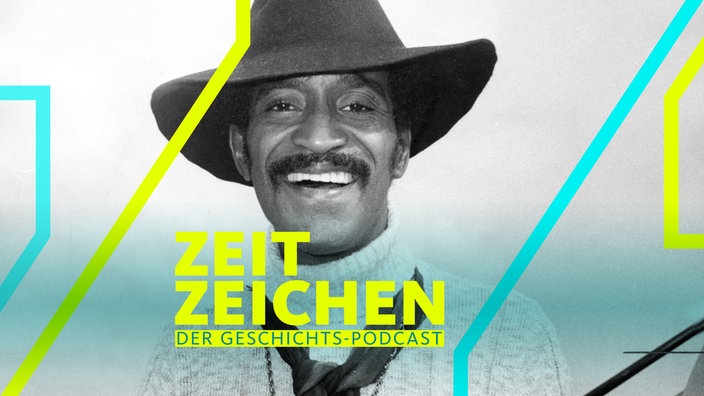 Portrait von Sammy Davis jr., US-amerikanischer Sänger, Schauspieler, Tänzer und Entertainer