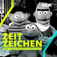 Die Sesamstraße-Figuren Cookie Monster, Ernie, Elmo, Bert und Grover (1969)