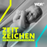 Retortenbaby (Puppe) im Reagenzglas