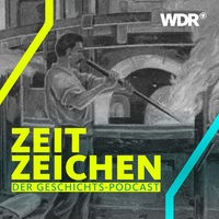 Die Glasindustrie, Der Schmelzofen, Liebigbild, digital restaurierte Reproduktion eines Sammelbildes von ca 1900