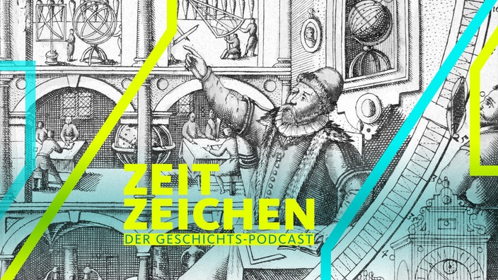 Tycho Brahe in seiner Sternwarte Uraniborg