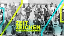 Mitglieder des Herero-Volksstammes feiern eine Hochzeit im europäischen Stil in Windhuk, der Hauptstadt des ehemaligen Schutzgebiets Deutsch-Südwestafrika