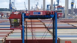 Container im Hamburger Hafen