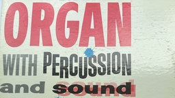 Bob Kames - organ with percussion and sound