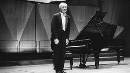 Rudolf Serkin bei einem Konzert, undatierte Aufnahme 